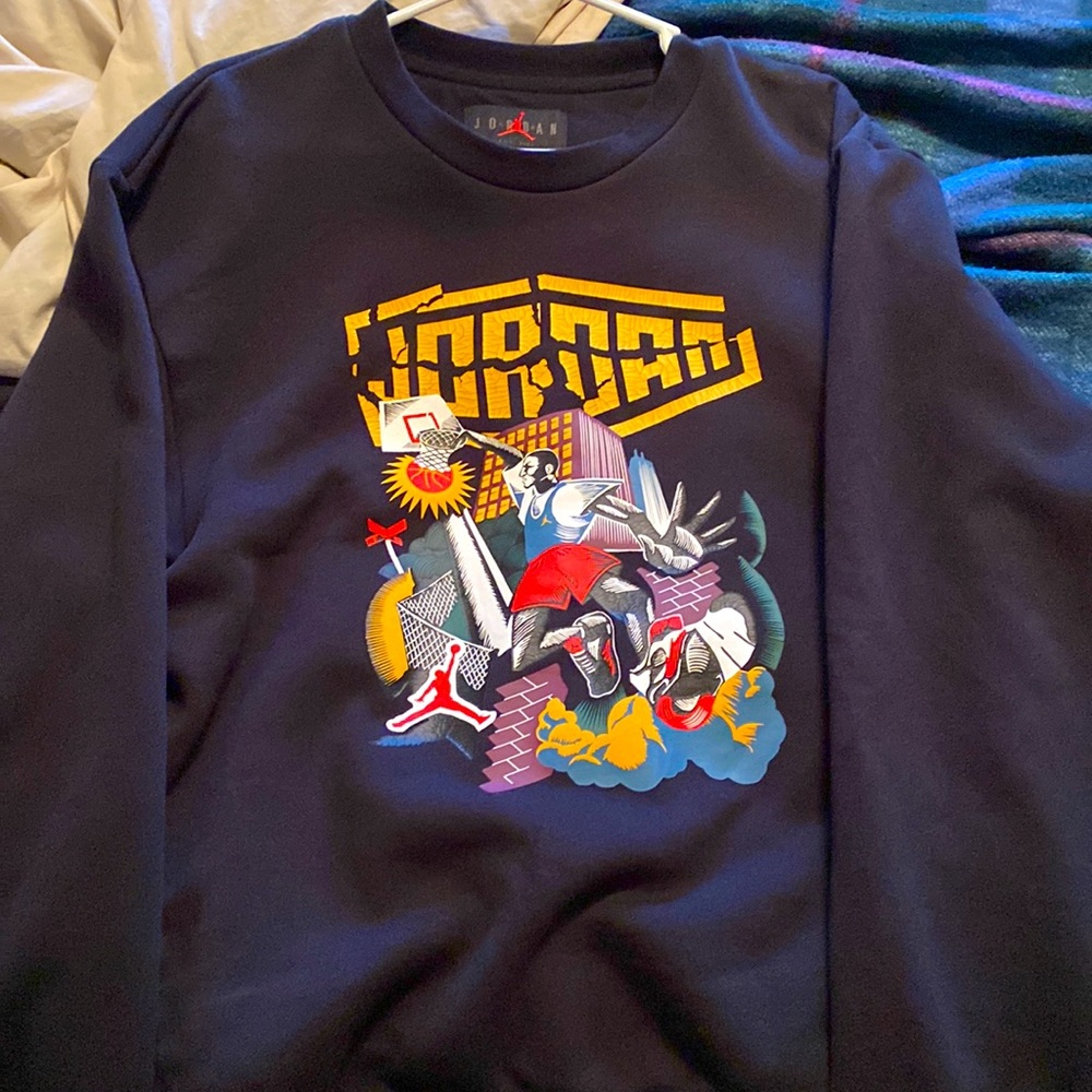 Jordan men’s fleece crew sweatshirt